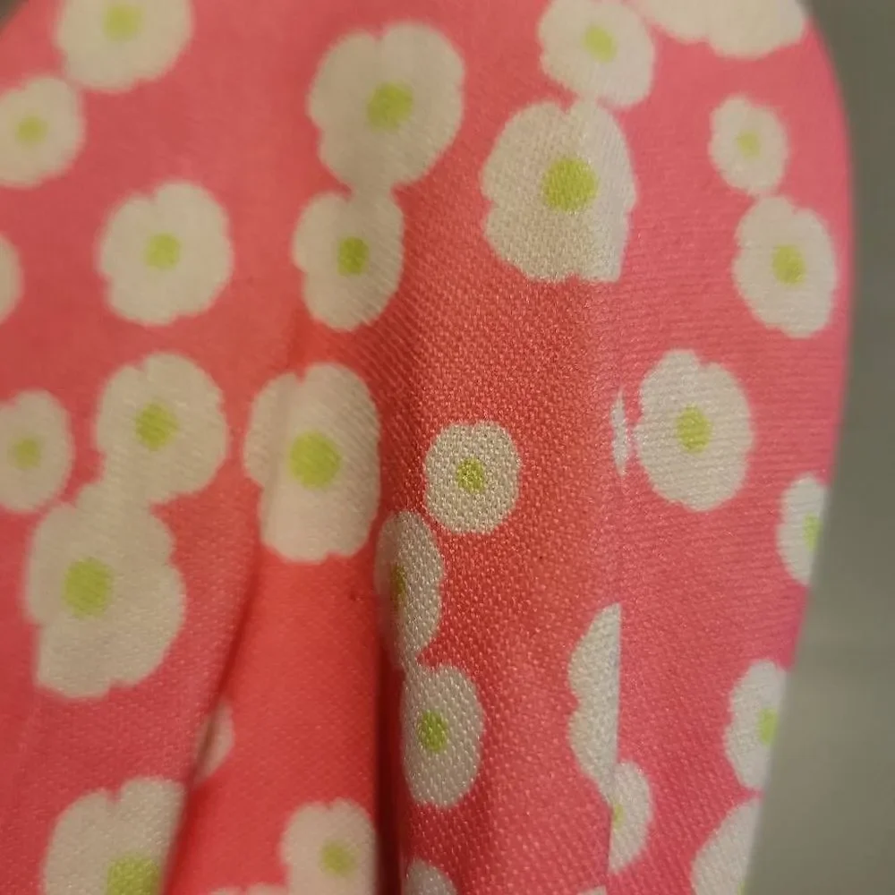 Girls Flower Pink Pool Shoes Size 11/12